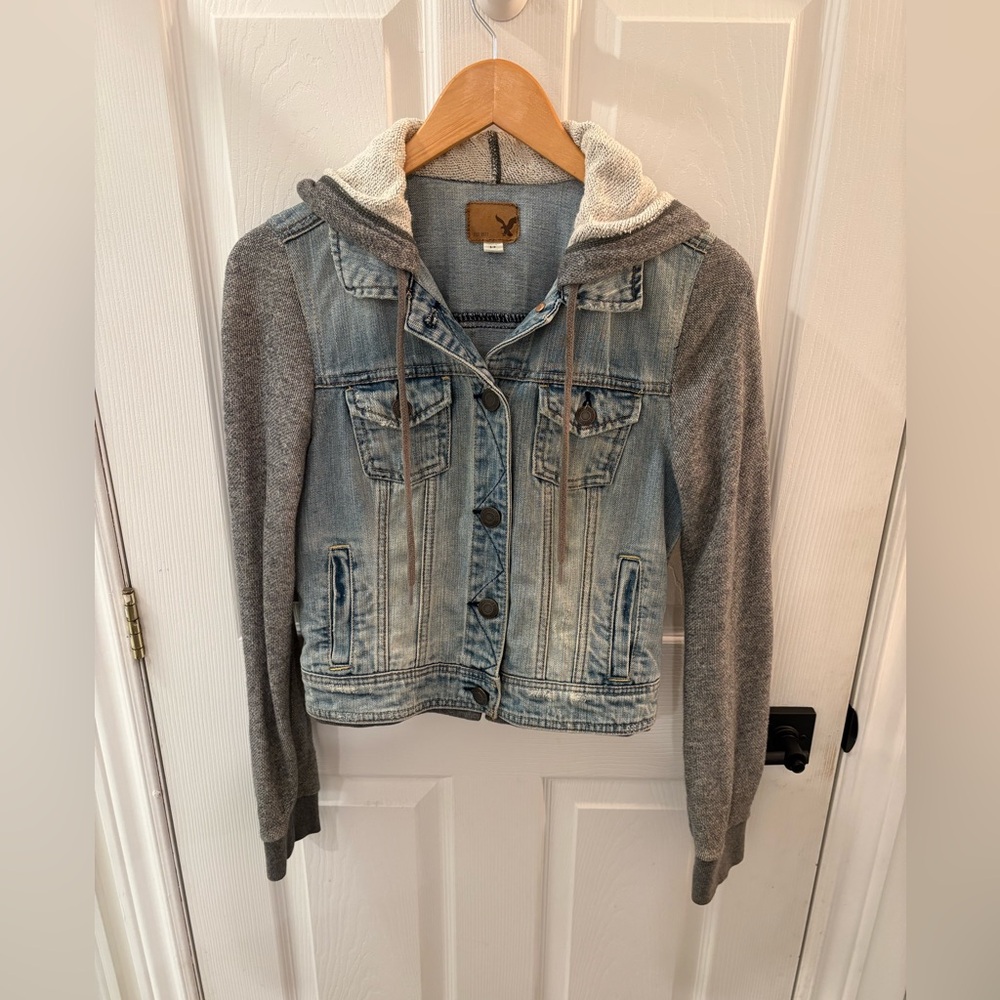 American Eagle Outfitters Blue Denim Jacket